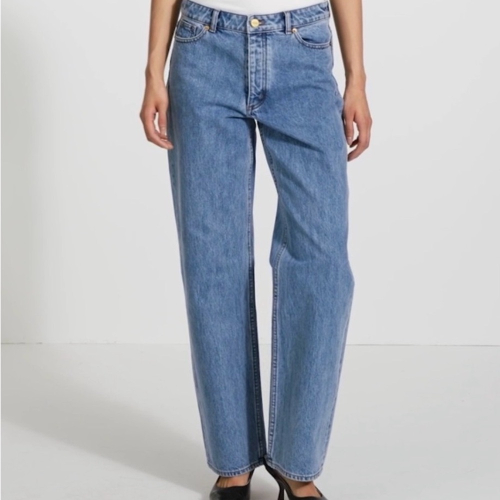 STYLEIN KIM DENIM LOOSE FIT JEAN in Vintage Blue